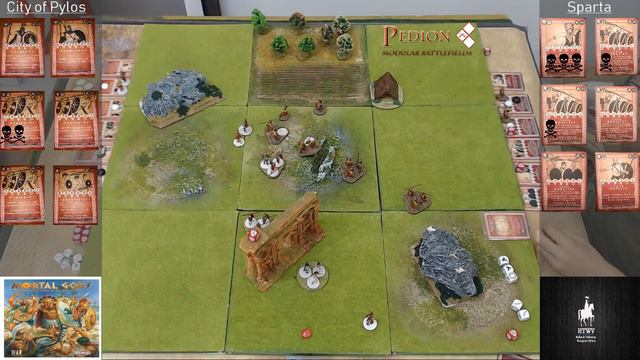 Mortal Gods Battle Report | City Of Pylos Vs Sparta