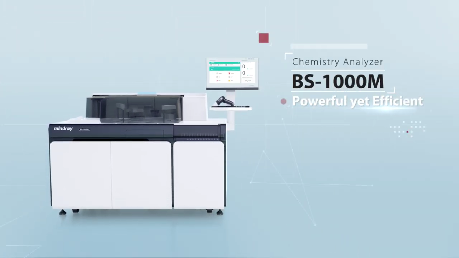 Биохимический анализатор Mindray BS -1000M — мощный, но эффективный