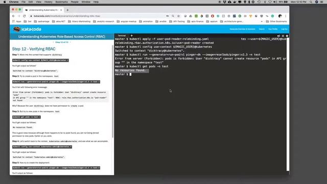 Understanding Kubernetes Roles-Based Access Control (RBAC) 12