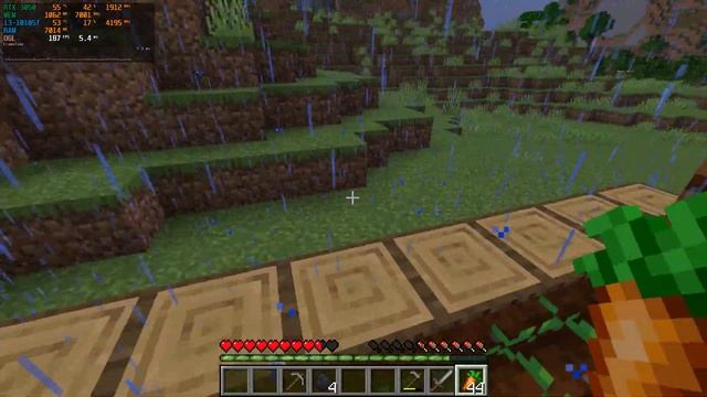 Minecraft: RTX 3050 + intel i3-10305f