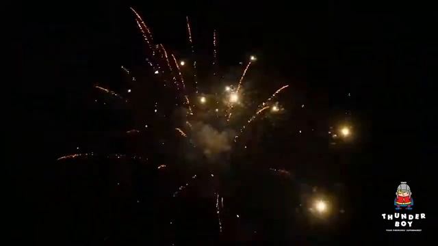 Πακέτο Πυροτεχνημάτων 36 βολών YT2256 GOLD GLITTER