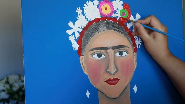 SPEED PAINTING: FRIDA KAHLO