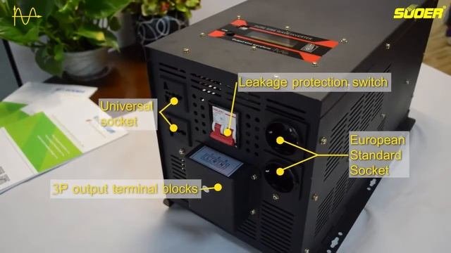 Power Inverter Pure Sine Wave Digital 5000W 24V 48V 6000W 48V FPC-D5000B FPC-D5000F FPC-D6000F Suoe