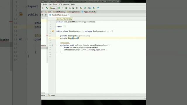 SearchView in Android Studio
