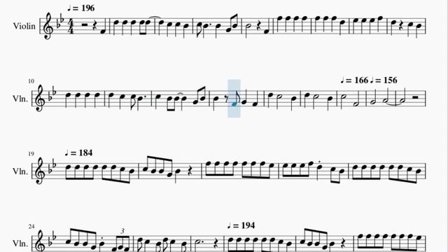 Violin Sheet Music: How to play Campfire Song (Spongebob) by Dan Povenmire