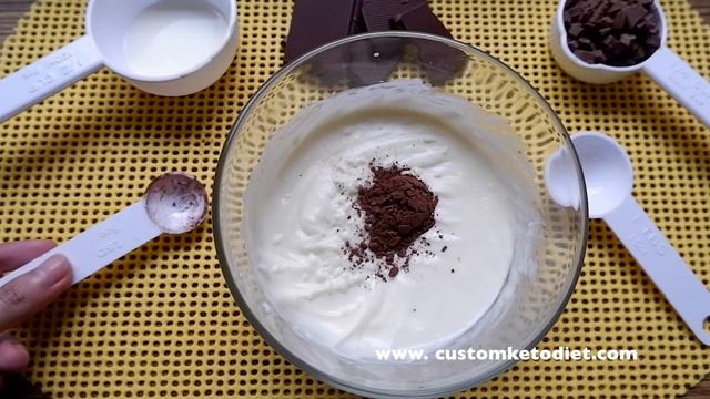vol:28 Keto Chocolate Mousse/Food for people to lose weight