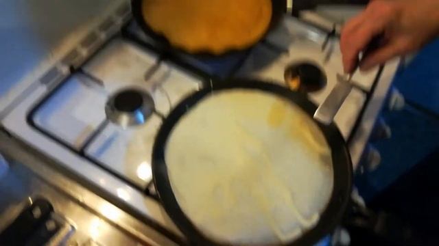 Блины с мясом