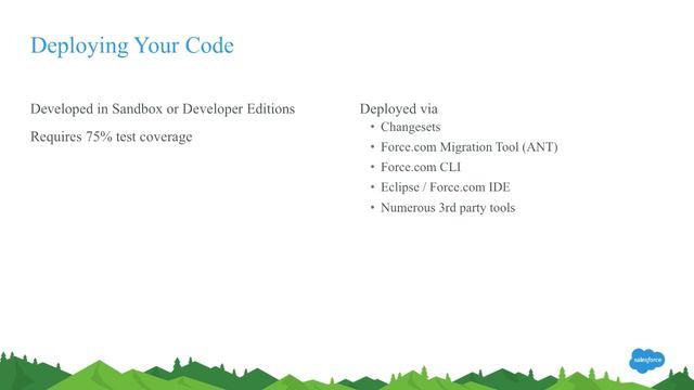 Introduction to Apex Code