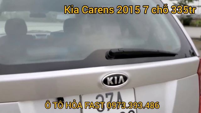 Kia carens 2015 giá 335tr có chức năng làm mát phanh cao cấp tại chợ ô tô lớn nhất miền bắc