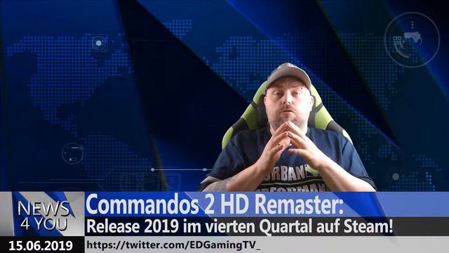 ⭐ NEWS 4 YOU ⭐ 2019 #024/ Heute: GHOSTBUSTERS 3/COMMANDOS 2 HD REMASTER/NVIDIA vs AMD [DEUTSCH]