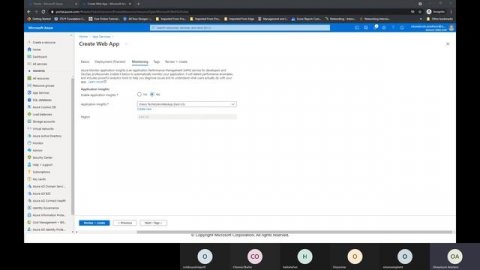 Meeting in TS Cloud Computing(Azure) Weekly Meetup 1stMay2021 Session3