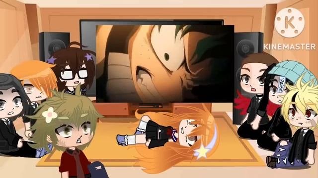 Dekus past classmates react him teacher  Gacha Club  Compilation  Read Des