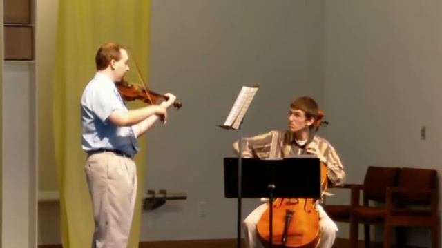 Ravel Duo Sonata Movement 4