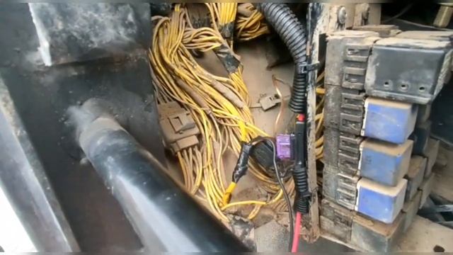 JCB. телескопический. установка камеры заднего вида.
