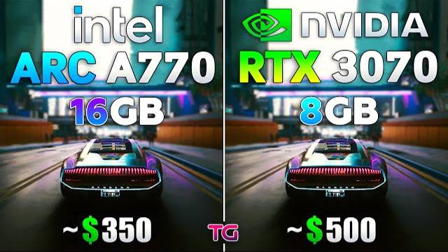 ARC A770 vs RTX 3070 - Test in 10 Games