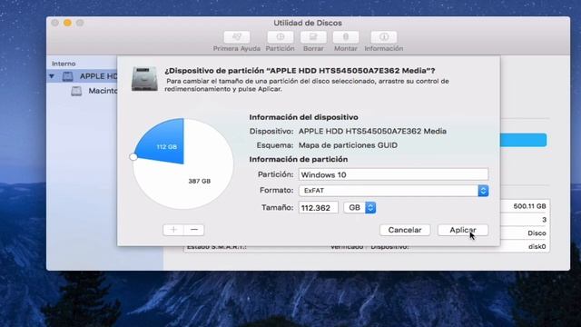 Crear Una Particion MacBook Pro Instalar Windows 10