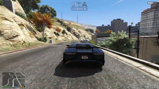 Lamborghini Aventador для GTA 5  Автоустановка