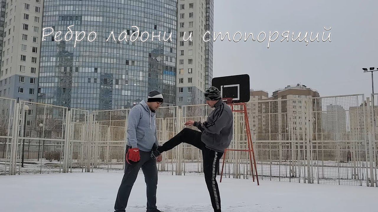[Урок 4] Самооборона - Стопорящий удар и ребром ладони