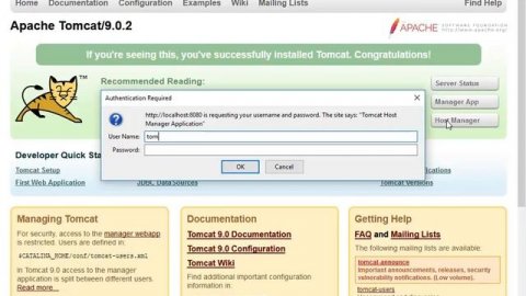 Tomcat 9.0.2 Installation as Windows Service using Zulu OpenJDK 8 in Windows 10