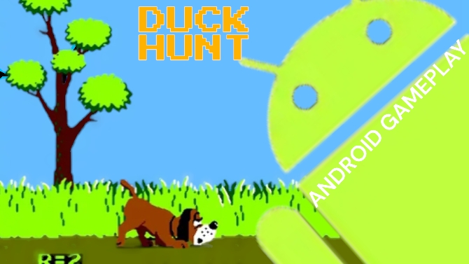 МИНИ-ГЕЙМПЛЕЙ DUCK HUNT НА АНДРОИДЕ  ***Под Цоя для двойной ностальгии***