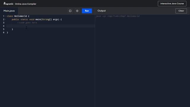 Java Program to Print "Hello World" | Java Beginners.