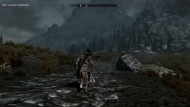 TES Skyrim #4 Первый дракон и Приречная Застава
