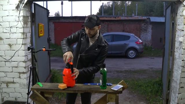 Мини АВТОМОЙКА в ГАРАЖЕ за 300 рублей!!! Пеногенератор своими руками из распылителя | DIY МОЙКА