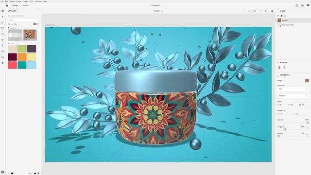 Edit The Look Of Objects With Graphics In Adobe Dimension | Adobe Creative Cloud