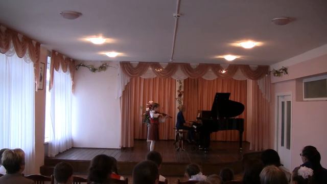 Арина Ткачёва  1 класс  Преподаватель Г  А  Каменецкий, конц  И  Н  Назаренко  В  А  Моцарт  Аллегр