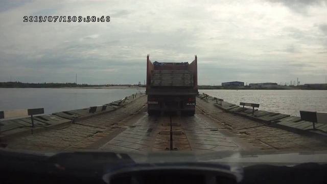 переправа река ПУР.