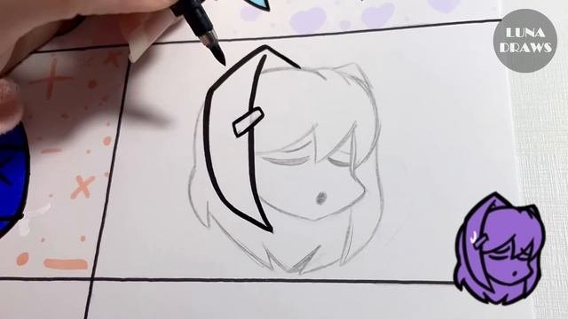 Drawing DANGER ICONS  FRIDAY NIGHT FUNKIN  PART 1