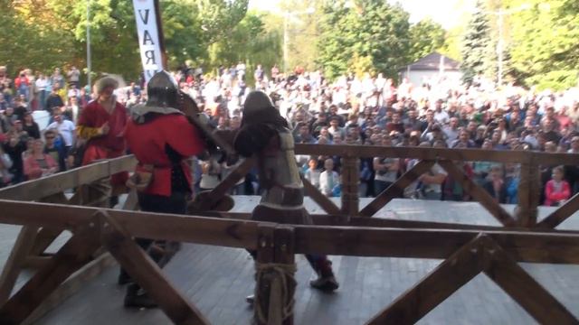 фрагмент боя бойцов больше 80 кг  съёмка 2