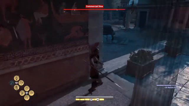 Assassin's Creed Odyssey ~ Athens Night Time Free Roam & Stealth Kills
