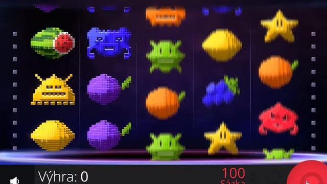 Pixi Fall - gameplay výherního automatu