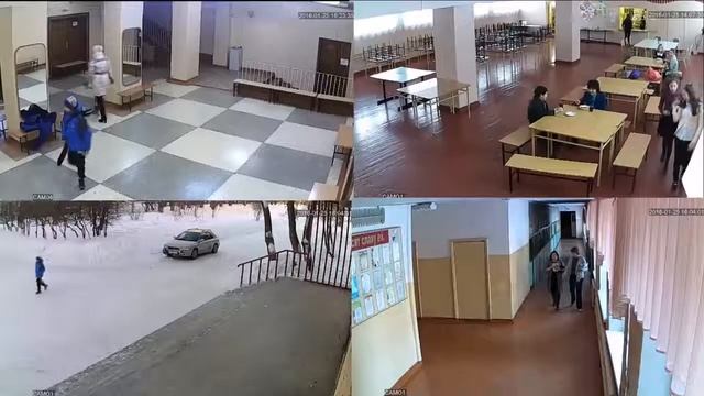 Видеонаблюдение в школе