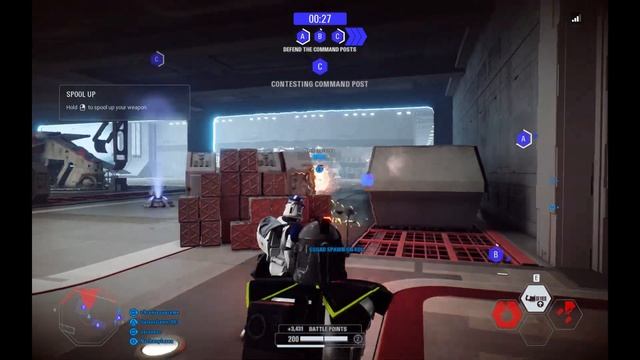 StarWars: Batllefront2 - Co-op Kamino Venator (No Commentary)