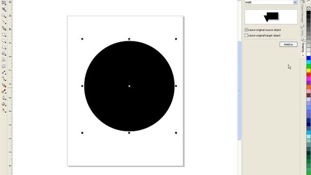 Corel X6: Add or Remove Stroke and Fill Using the Color Palette -