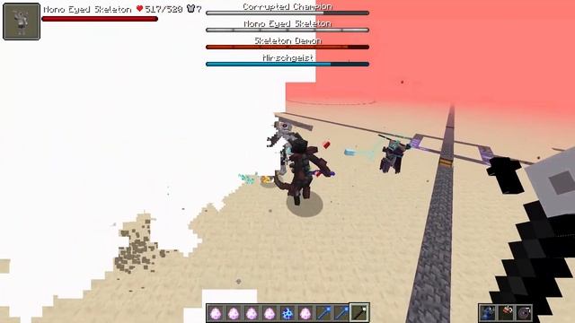 Skeleton Boss battle royal 1.19 Edition | Minecraft Mob Battle