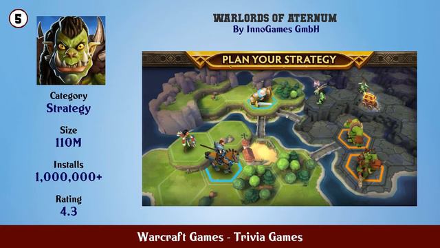 Top 10 Warcraft Games Android Games
