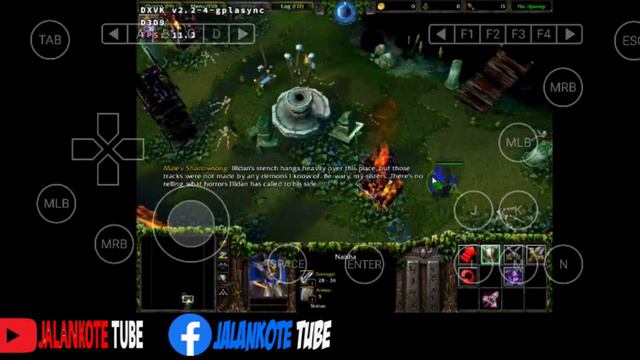 TEST ON Warcraft III - The Frozen Throne / Reign of Chaos Winlator 3.0 Mr.J FIX Snapdragon 665