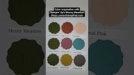 Color Inspiration with Stampin' Up! Mossy Meadow - Laura's Stamp Pad #stampinup #cardmaking #craft