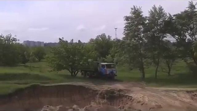 Полигон засыпают мусором  Черкассы май 2016
