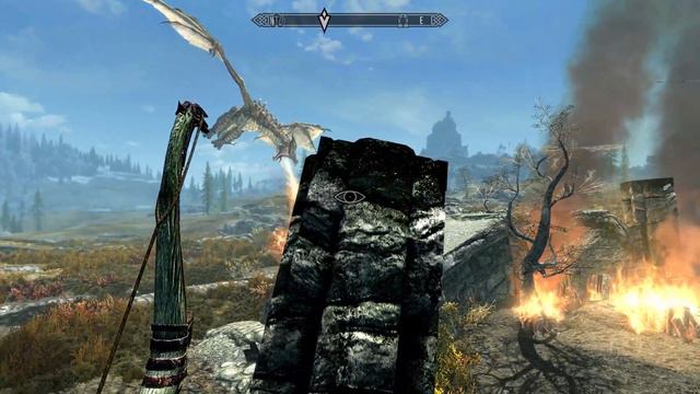 Иду крышевать Skyrim #1
