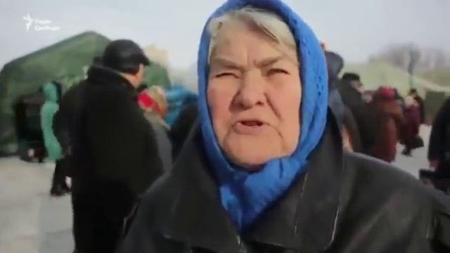 Жительница Авдеевки Не мы к ним пришли а они к нам. Вот пусть они и уходят