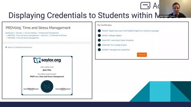 Moodle Integration Spotlight - Featuring Saylor Academy
