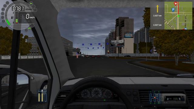 90) City Car Driving 4.607 км Северная - Строителей 1.024 км Достоевского - Яблочная