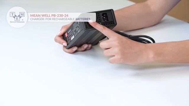 MEAN WELL PB-230-24 - Charger: for rechargeable batteries - UNBOXING