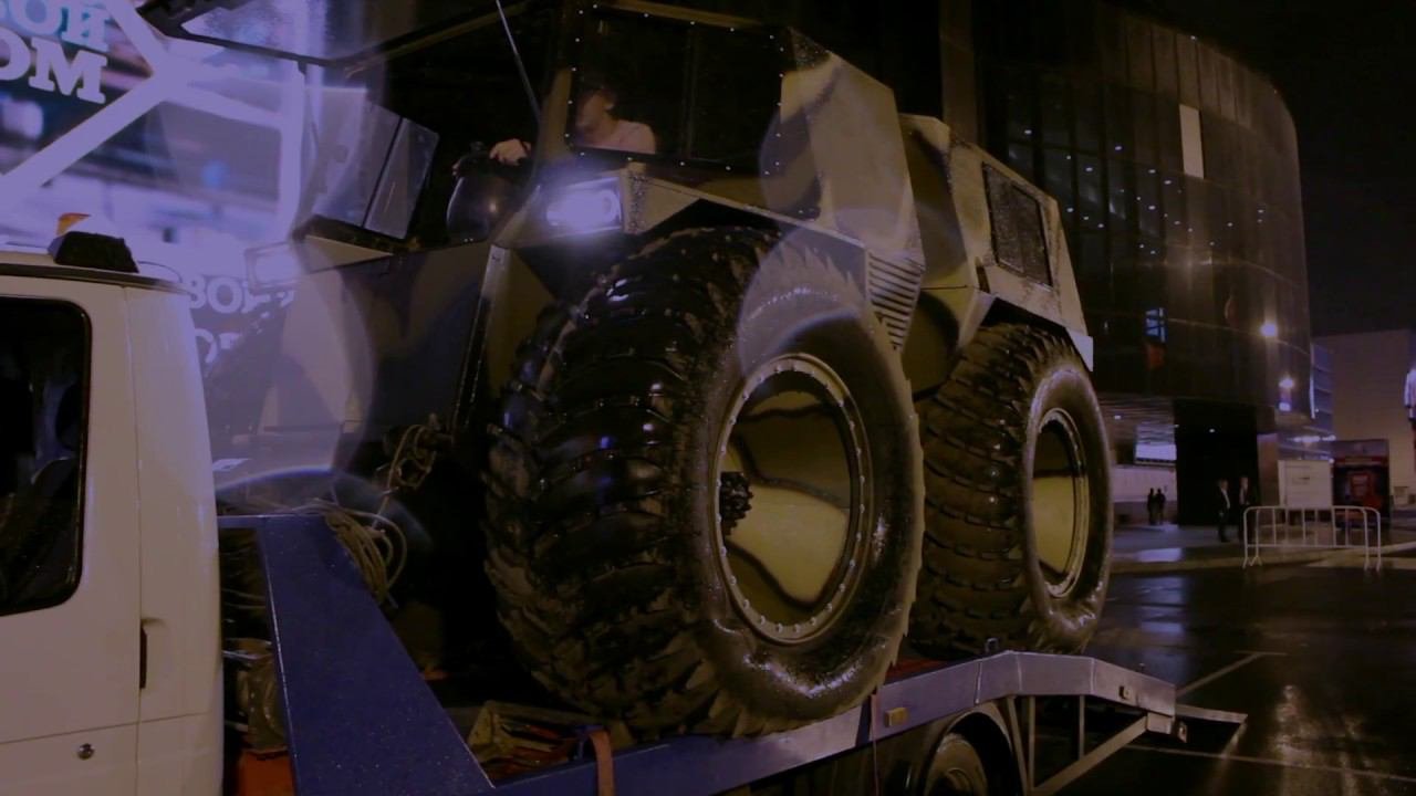 ШАТУН на Moscow Off-road Show. Плавающий вездеход ШАТУН посетил Москву