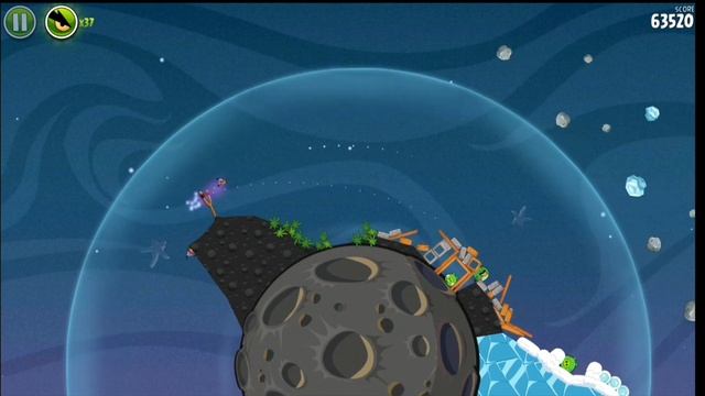 Angry Birds Space #6: Cold Cuts Boss