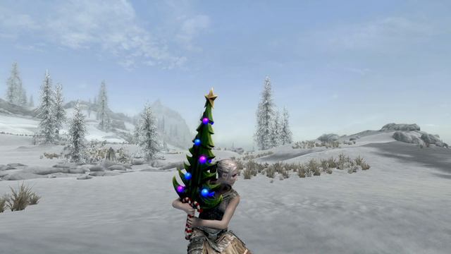 Skyrim - Greatsword Of Festivities Weapon Mod